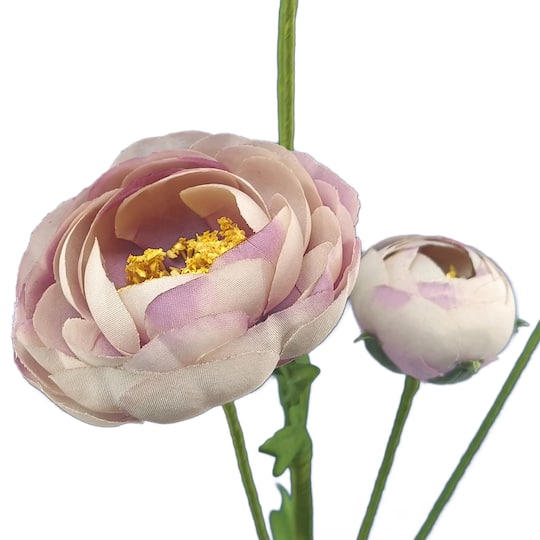 32" Ranunculus Stem with Leaves by Ashland®